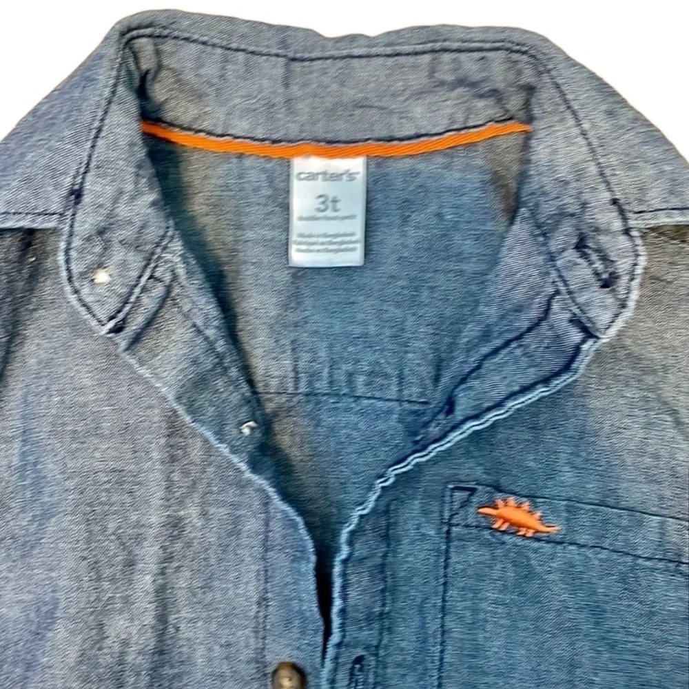 Carter’s Denim Button-Up Shirt